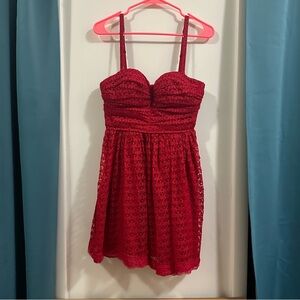 Moda International Scarlet Strappy Dress